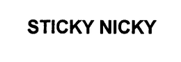 STICKY NICKY trademark