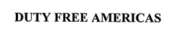 DUTY FREE AMERICAS trademark
