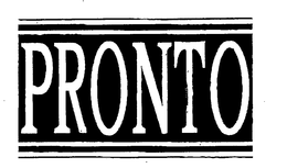 PRONTO trademark