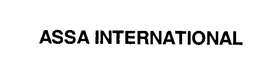 ASSA INTERNATIONAL trademark