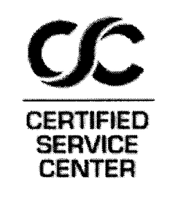 CSC CERTIFIED SERVICE CENTER trademark