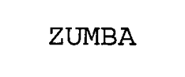 ZUMBA trademark