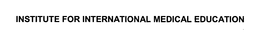 INSTITUTE FOR INTERNATIONAL MEDICAL EDUCATION trademark