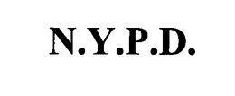N.Y.P.D. trademark