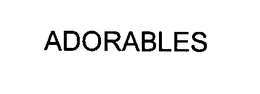 ADORABLES trademark