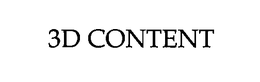 3D CONTENT trademark