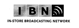 IN-STORE BROADCASTING NETWORK trademark