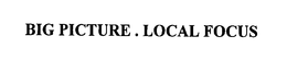 BIG PICTURE. LOCAL FOCUS trademark
