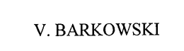 V. BARKOWSKI trademark
