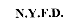 N.Y.F.D. trademark