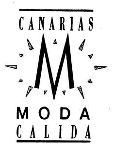 CANARIAS MODA CALIDA trademark