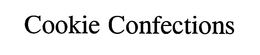 COOKIE CONFECTIONS trademark