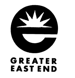 E GREATER EAST END trademark
