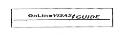 ONLINE VISAS GUIDE trademark