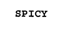 SPICY trademark