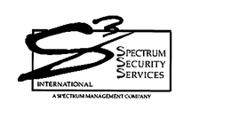 S3 SPECTRUM SECURITY SERVICES INTERNATIONAL A SPECTRUM MANAGEMENT COMPANY trademark
