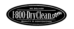 1-800-DRYCLEAN.COM WE DELIVER QUALITY & CONVENIENCE trademark
