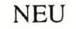 NEU trademark