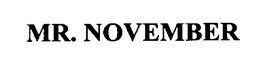 MR. NOVEMBER trademark