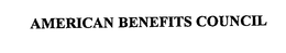 AMERICAN BENEFITS COUNCIL trademark