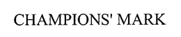 CHAMPIONS' MARK trademark