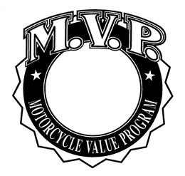 M.V.P. MOTORCYCLE VALUE PROGRAM trademark