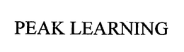 PEAK LEARNING trademark