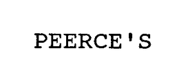 PEERCE'S trademark