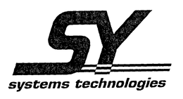 SY SYSTEMS TECHNOLOGIES trademark
