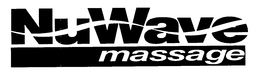 NUWAVE MASSAGE trademark