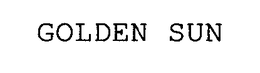 GOLDEN SUN trademark