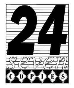 24 SEVEN COPIES trademark