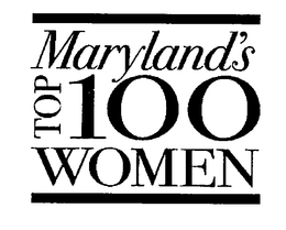 MARYLAND'S TOP 100 WOMEN trademark