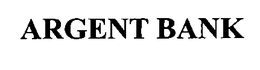 ARGENT BANK trademark