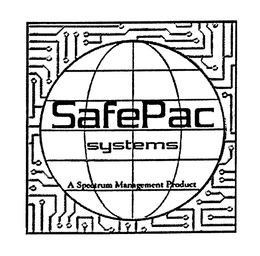 SAFEPAC SYSTEMS A SPECTRUM MANAGEMENT PRODUCT trademark