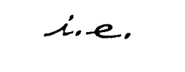 I. E. trademark