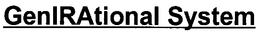 GENIRATIONAL SYSTEM trademark