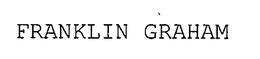 FRANKLIN GRAHAM trademark