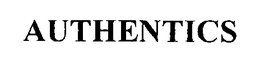 AUTHENTICS trademark