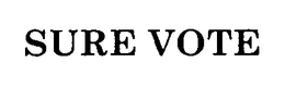 SURE VOTE trademark