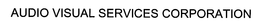 AUDIO VISUAL SERVICES CORPORATION trademark