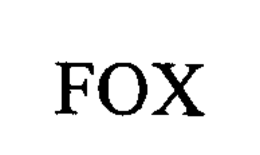 FOX trademark