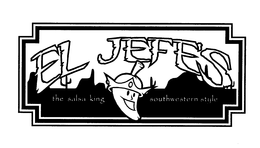 EL JEFE'S THE SALSA KING SOUTHWESTERN STYLE trademark