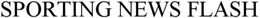 SPORTING NEWS FLASH trademark