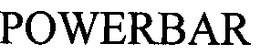 POWERBAR trademark