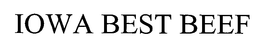 IOWA BEST BEEF trademark