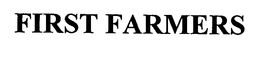 FIRST FARMERS trademark