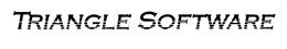 TRIANGLE SOFTWARE trademark