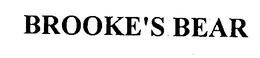 BROOKE'S BEAR trademark