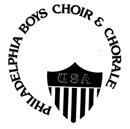 USA PHILADELPHIA BOYS CHOIR & CHORALE trademark
